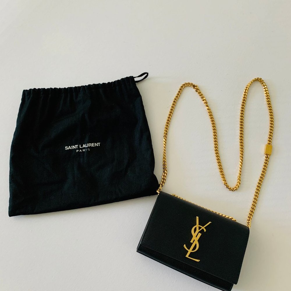 Small Kate Chain Crossbody Bag SAINT LAURENT - Picture 7 of 11